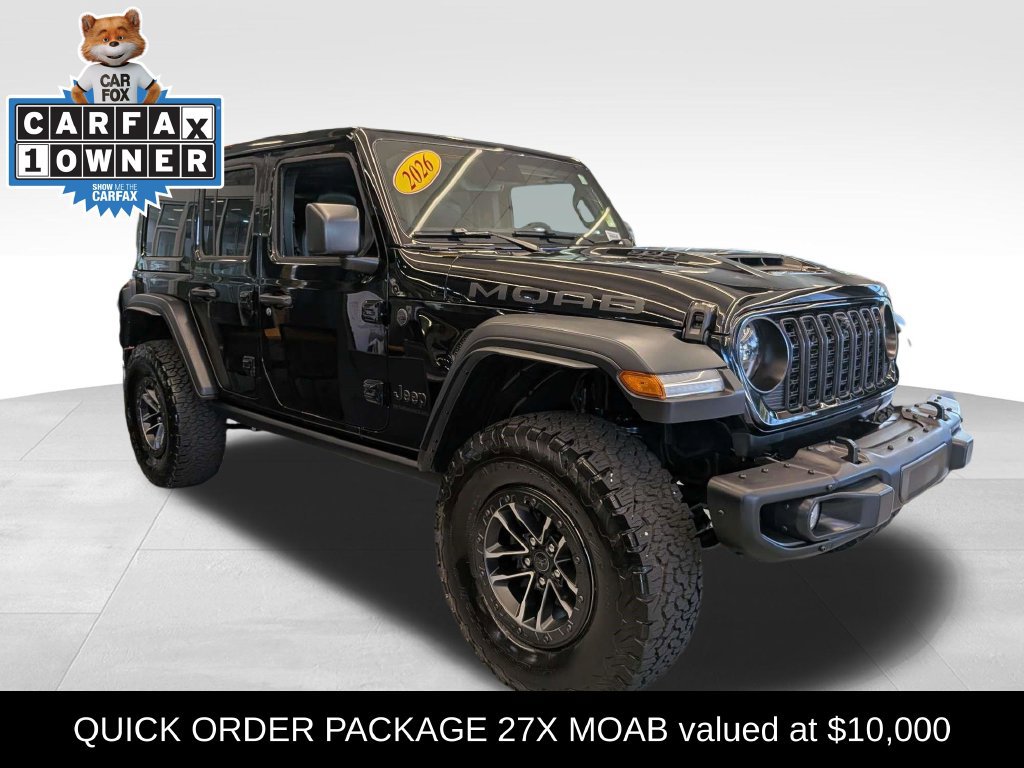 Used 2026 Jeep Wrangler Unlimited Rubicon 392 w/ Quick Order Package 27X Moab