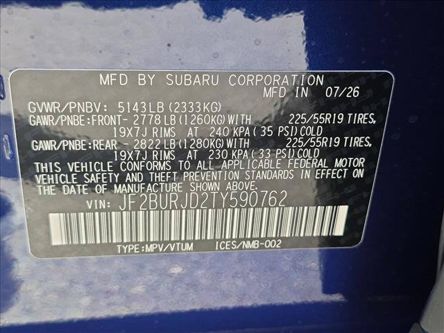 New 2026 Subaru Outback Touring XT AWD/4WD image 17