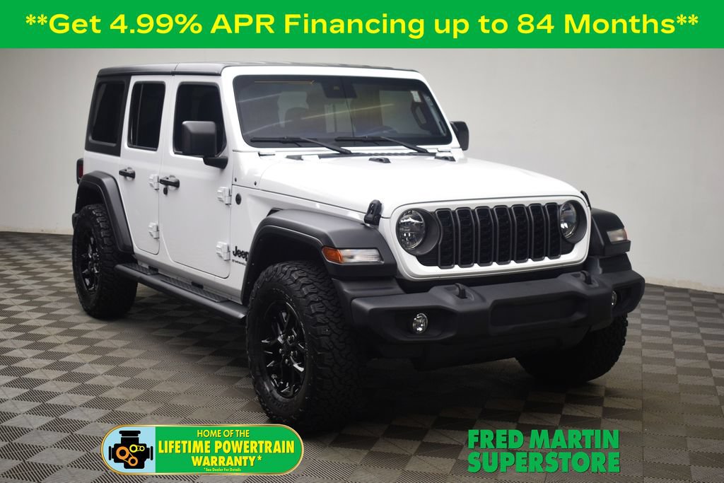 Used 2024 Jeep Wrangler Unlimited Sport AWD/4WD image 1