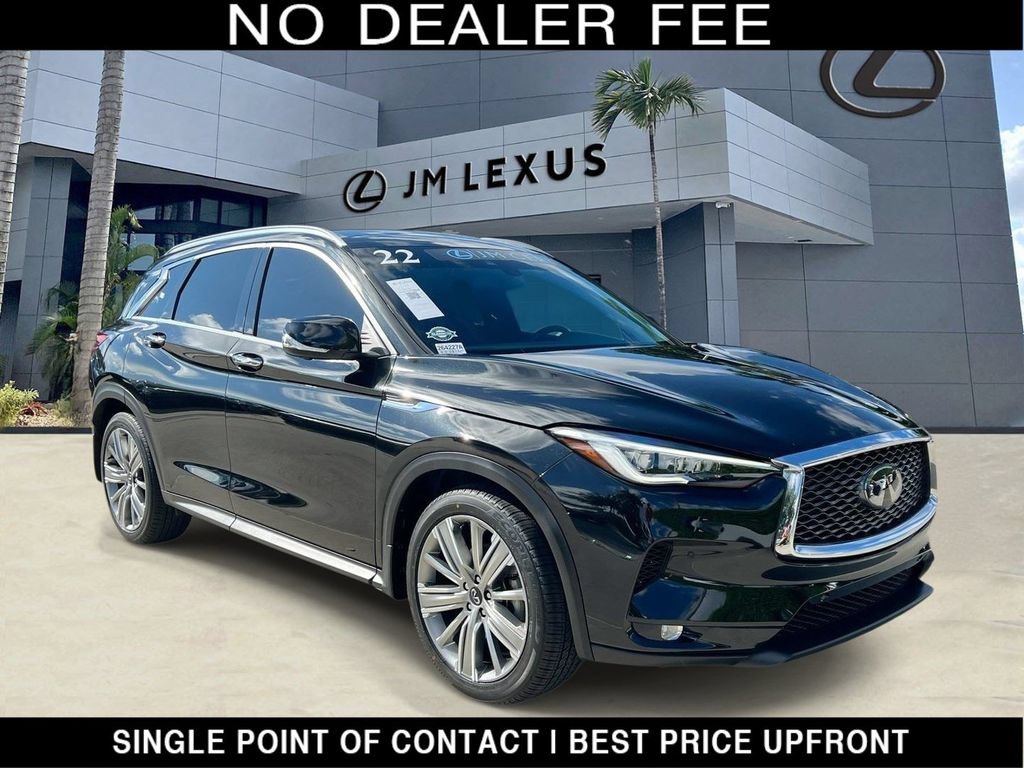 Used 2022 INFINITI QX50 Sensory FWD image 1