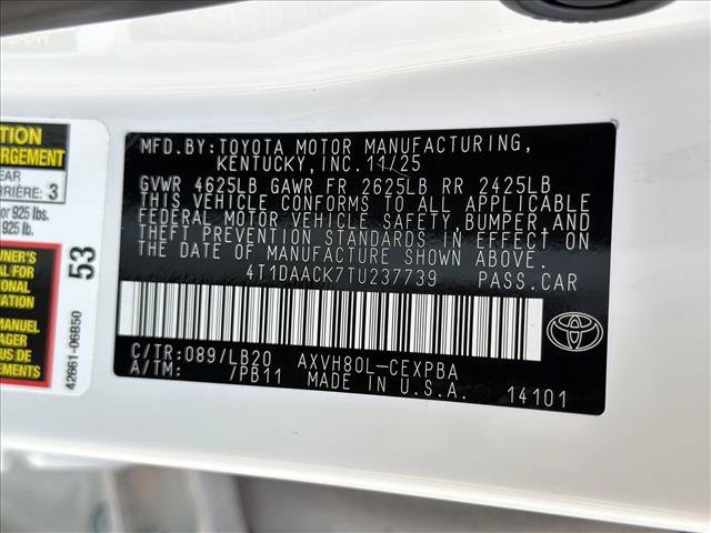 Used 2026 Toyota Camry XSE w/ Premium Plus Package FWD image 28
