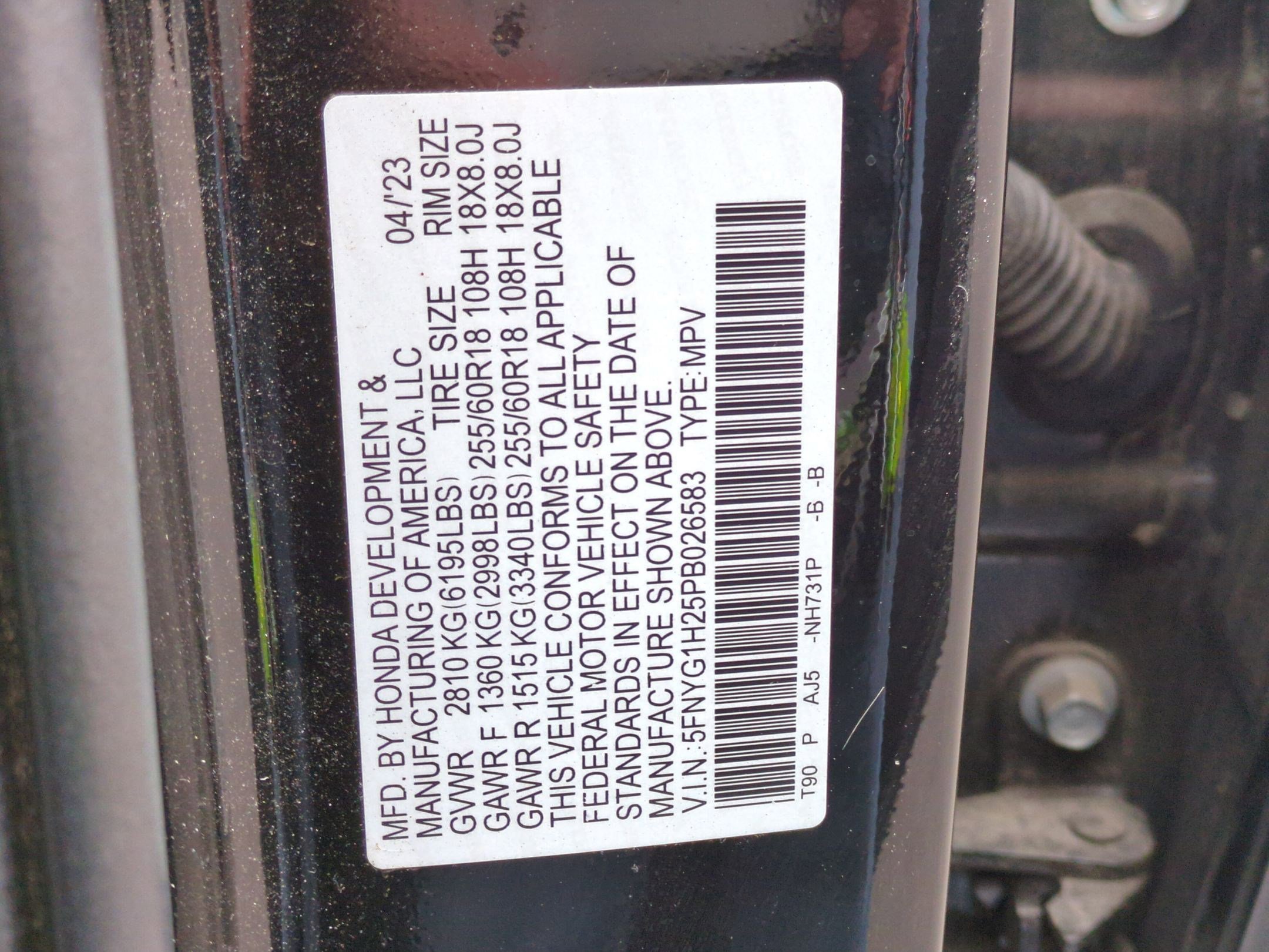 Used 2023 Honda Pilot LX image 36