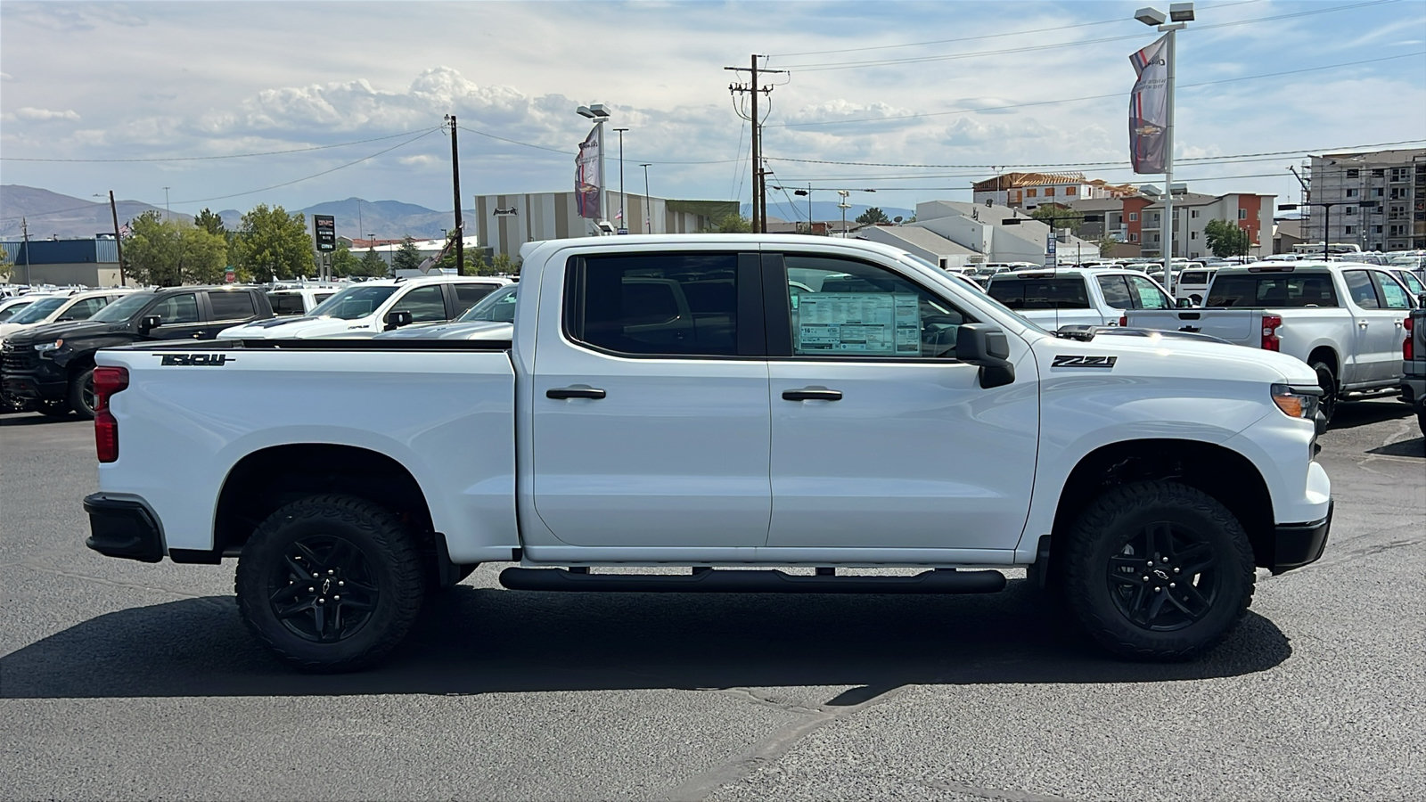 New 2026 Chevrolet Silverado 1500 Custom Trail Boss w/ Dark Appearance Package AWD/4WD image 4