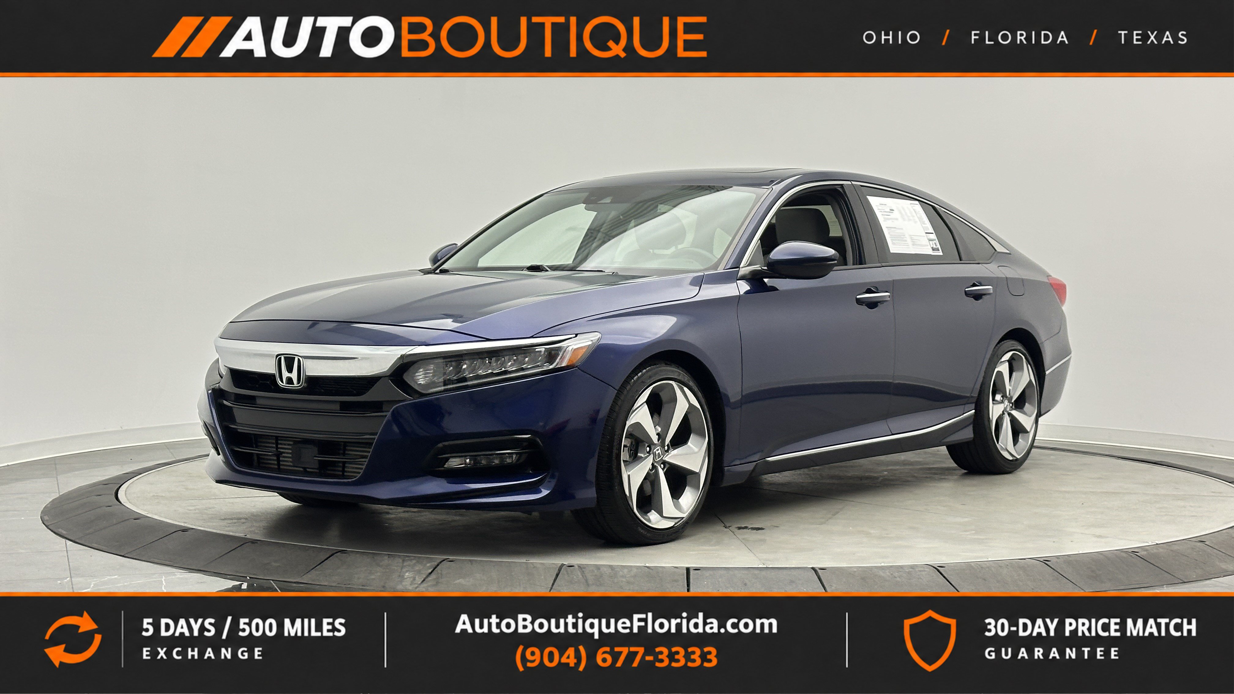 Used 2018 Honda Accord Touring