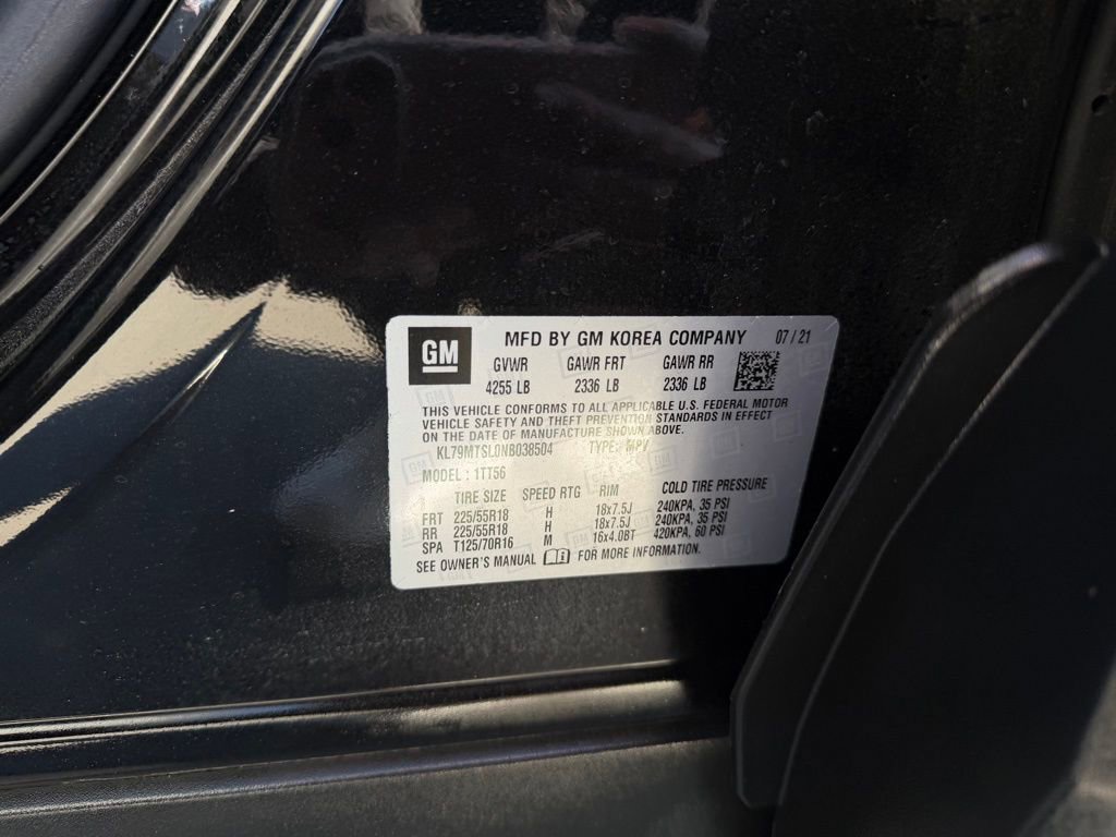 Used 2022 Chevrolet TrailBlazer RS w/ Driver Confidence Package image 33