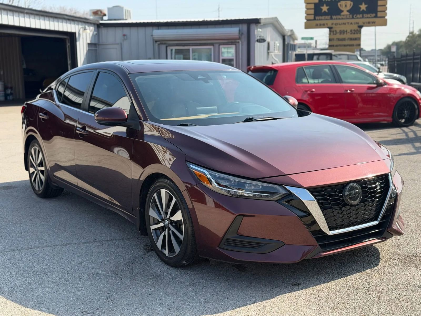 Used 2020 Nissan Sentra SV w/ SV Premium Package FWD image 3