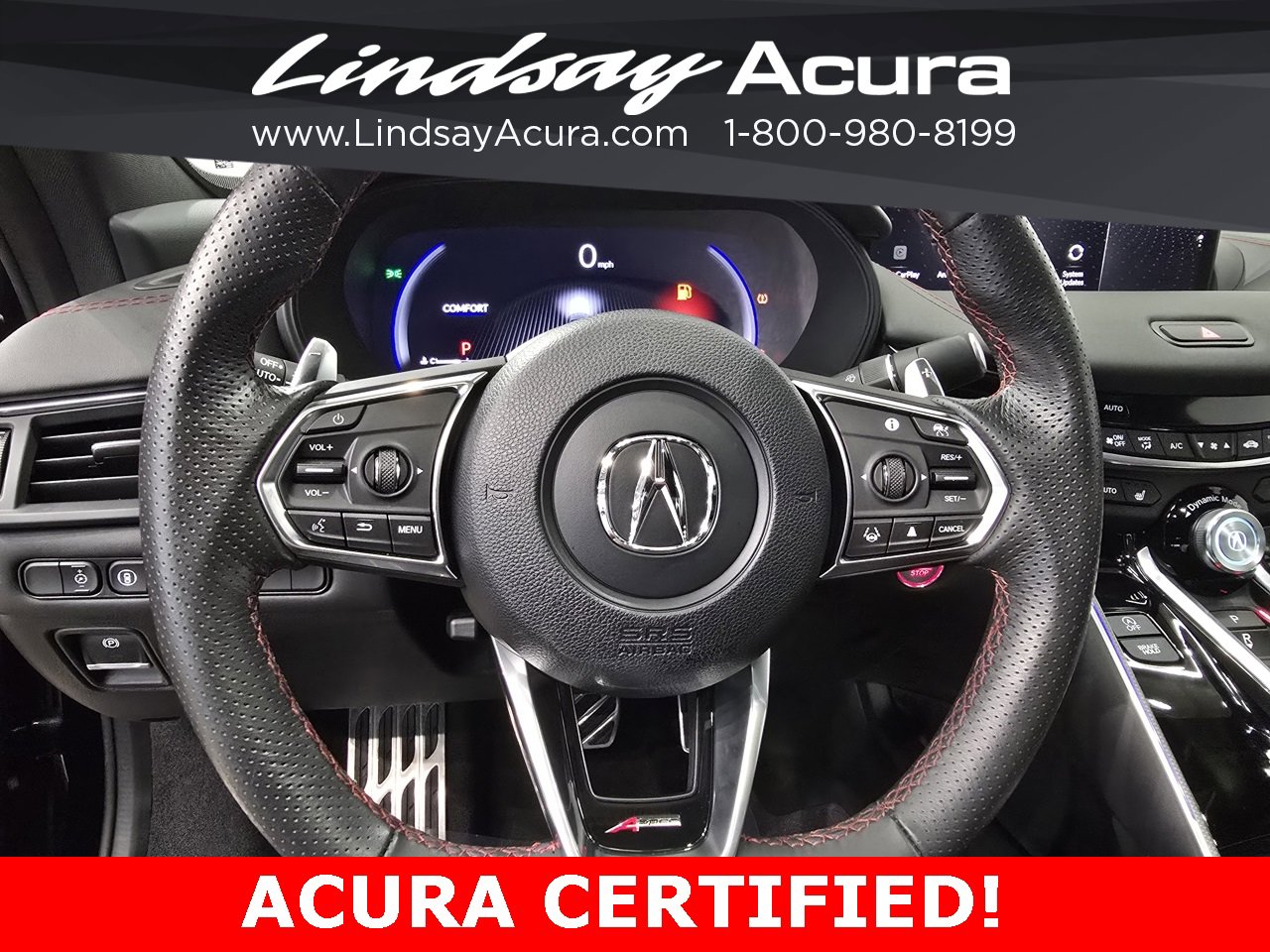 Certified 2025 Acura TLX SH-AWD w/ A-SPEC Pkg image 14