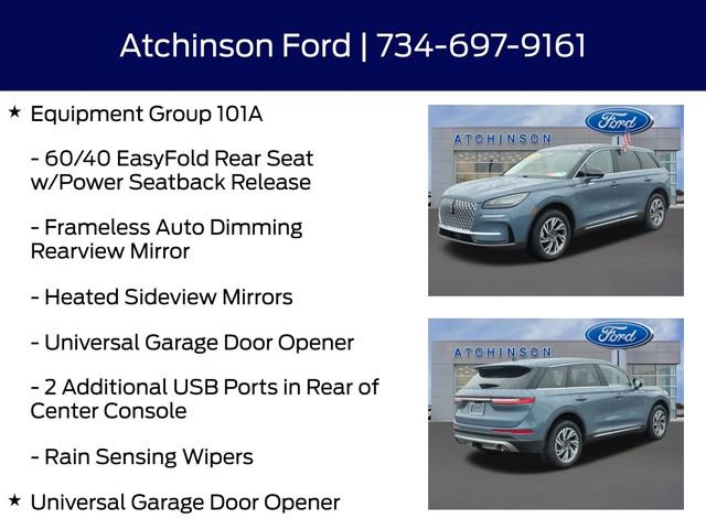 Used 2024 Lincoln Corsair Premiere w/ Equipment Group 101A image 16