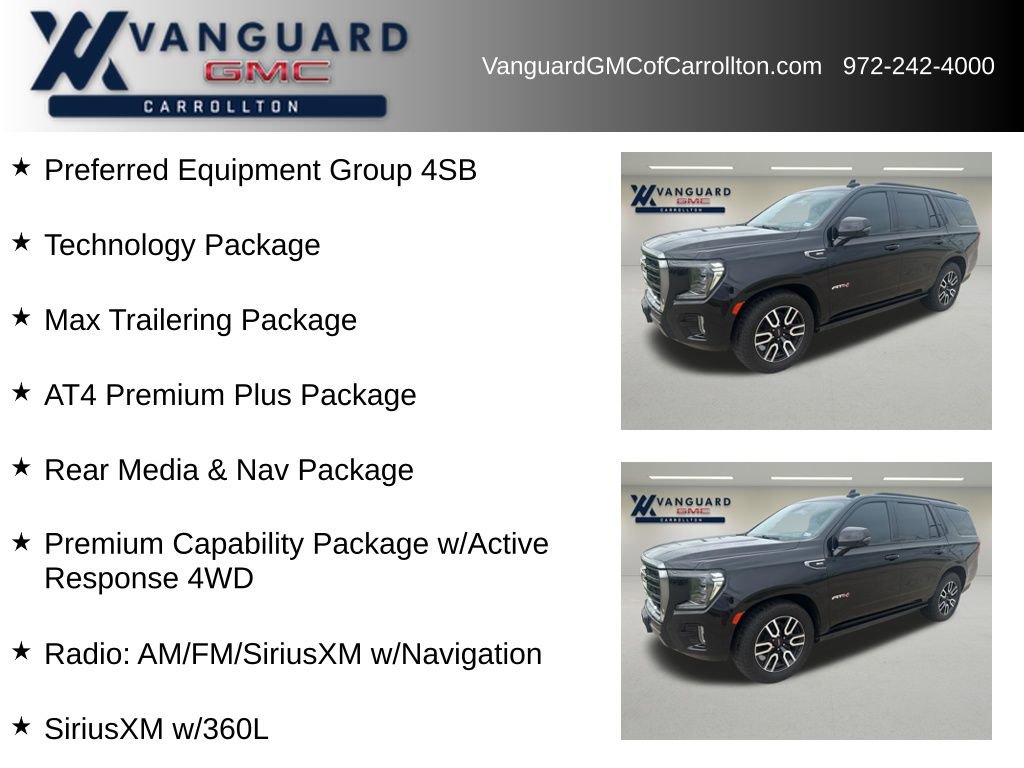 Used 2021 GMC Yukon AT4 w/ AT4 Premium Plus Package image 6