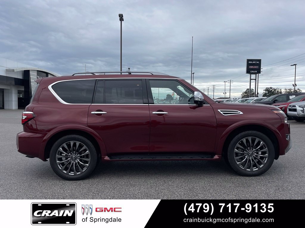 Used 2023 Nissan Armada Platinum w/ Captain's Chairs Package AWD/4WD image 9