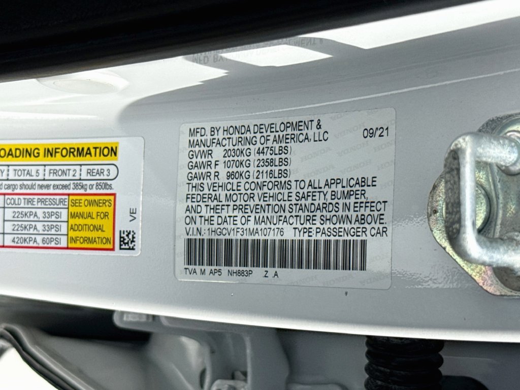 Used 2021 Honda Accord Sport image 35