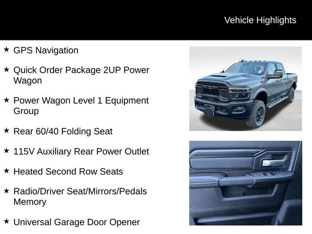 New 2026 RAM 2500 Power Wagon image 8