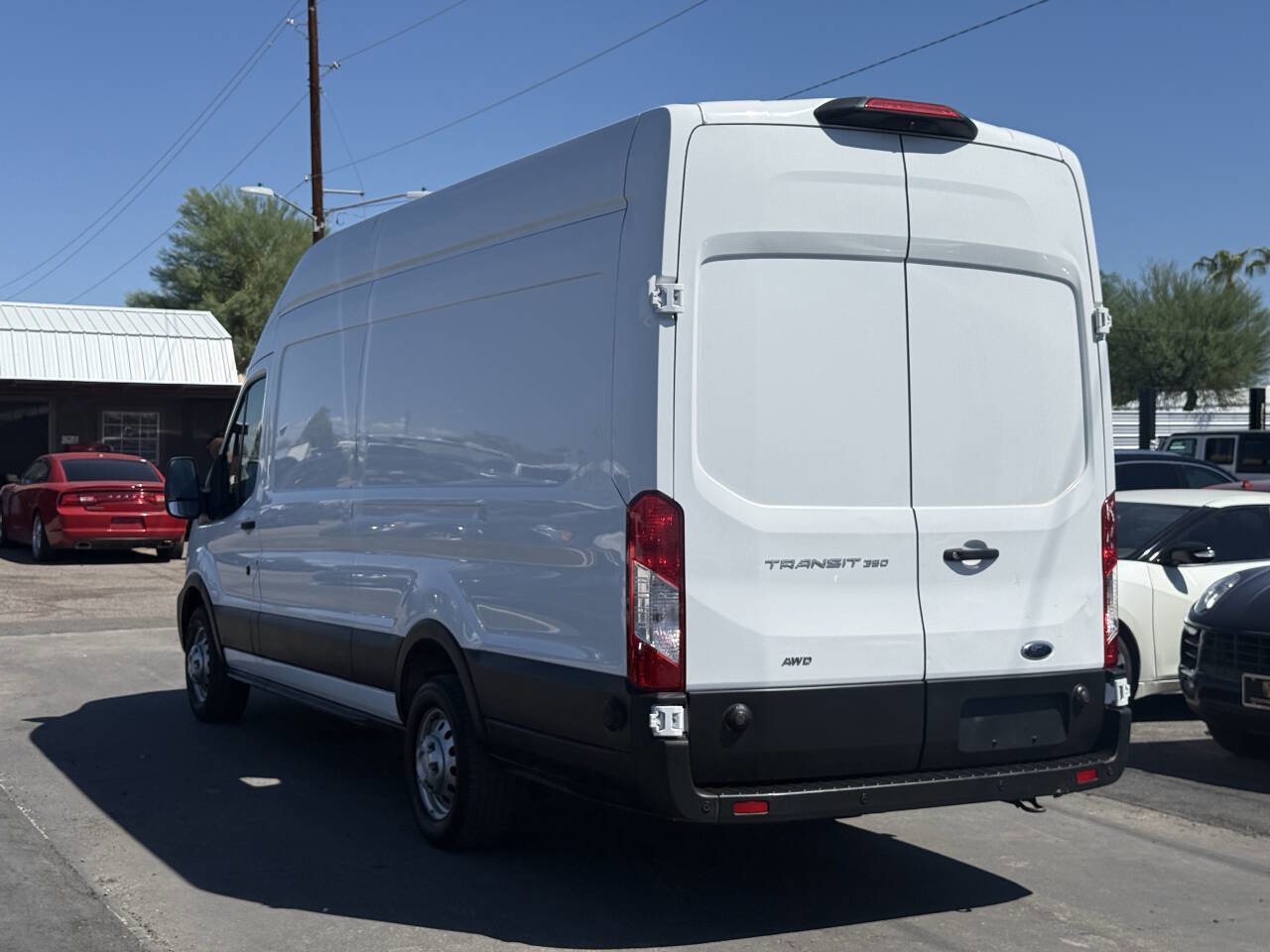 Used 2022 Ford Transit 350 148 High Roof Extended AWD w/ Load Area Protection Package image 6
