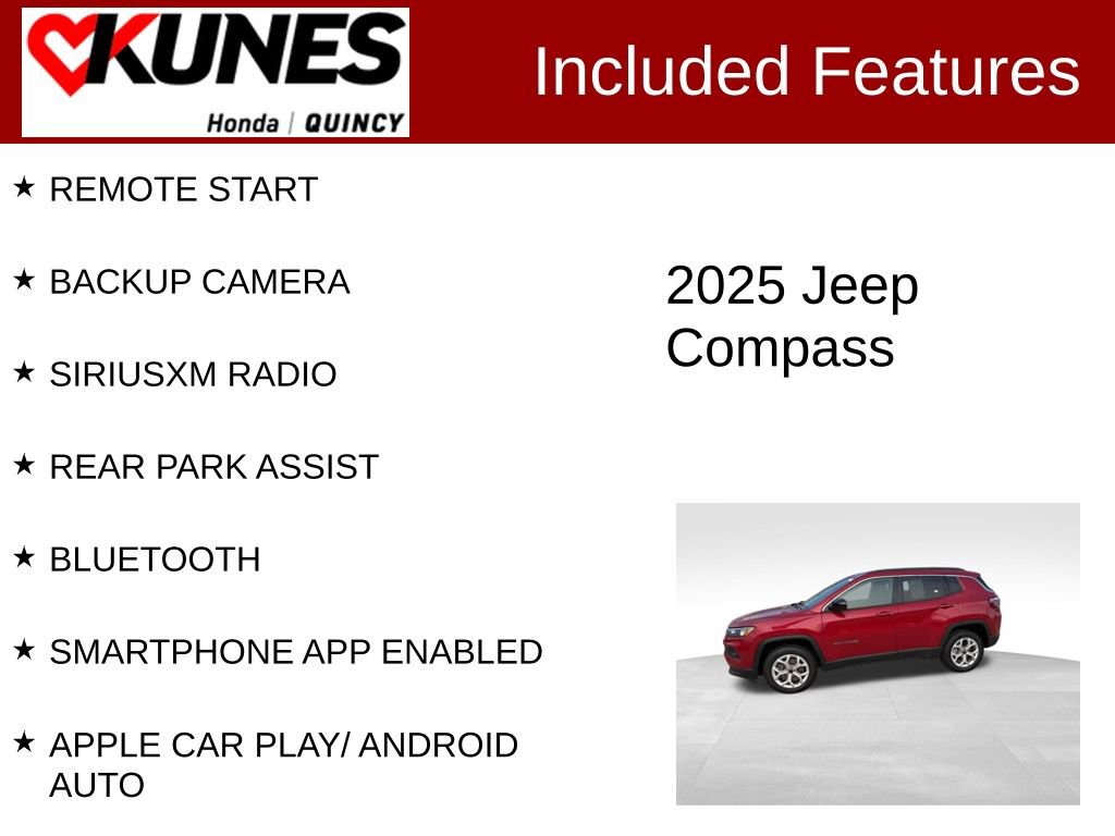 Used 2025 Jeep Compass Latitude image 3