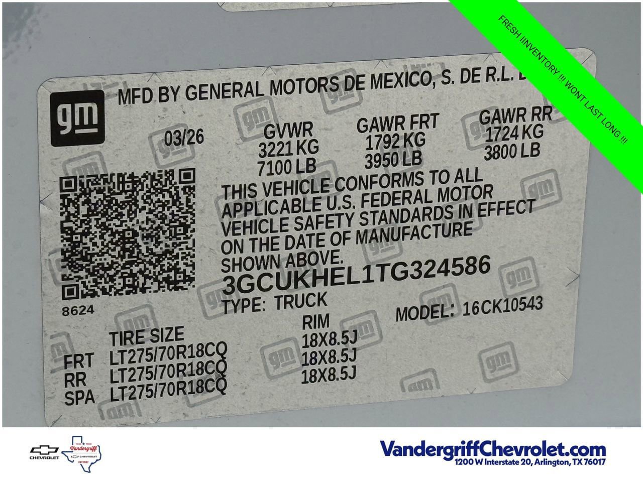 New 2026 Chevrolet Silverado 1500 ZR2 AWD/4WD image 22