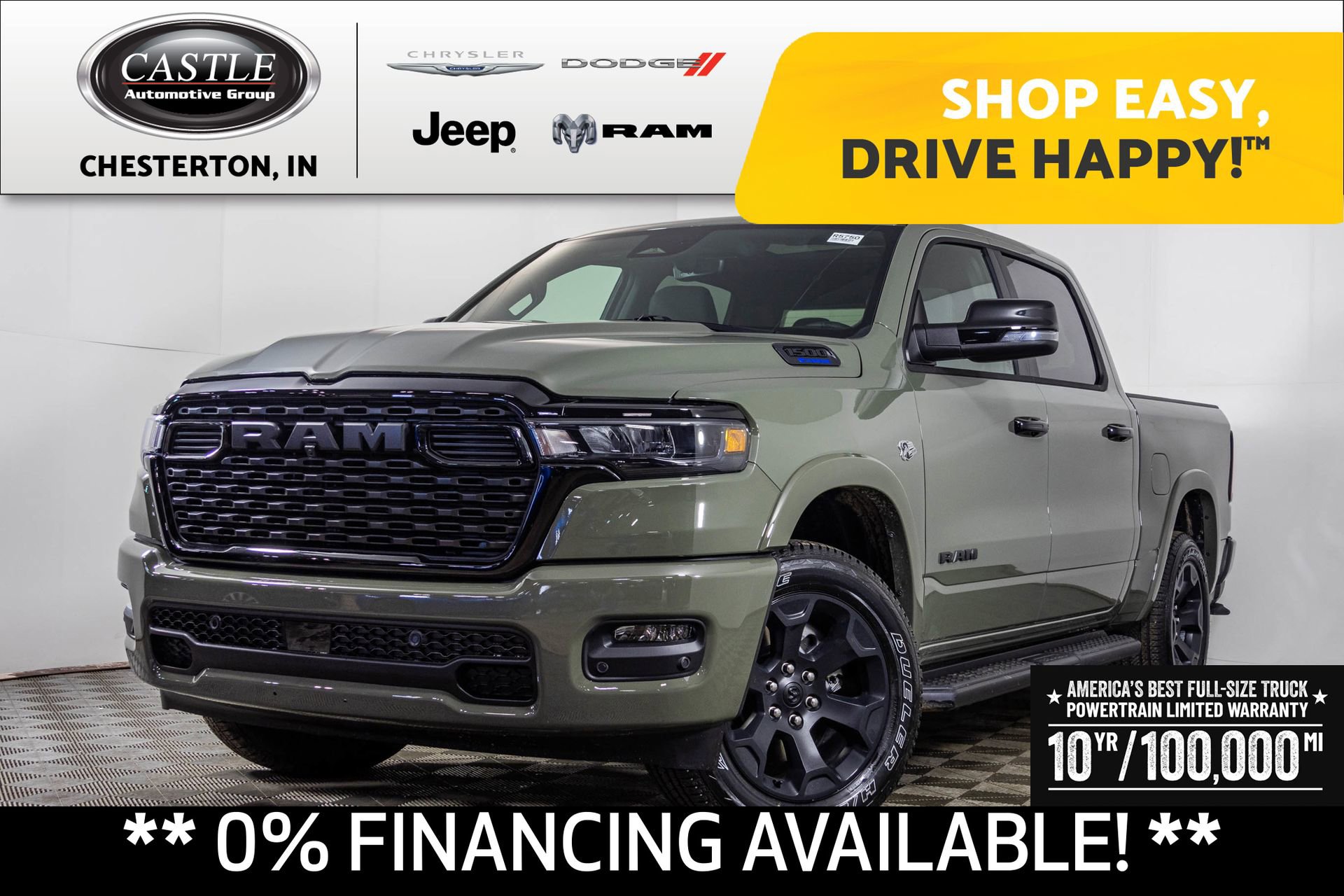 New 2026 RAM 1500 4x4 Crew Cab