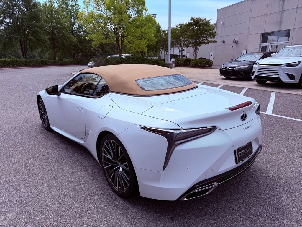 Certified 2024 Lexus LC 500 Convertible w/ Touring Package RWD image 21