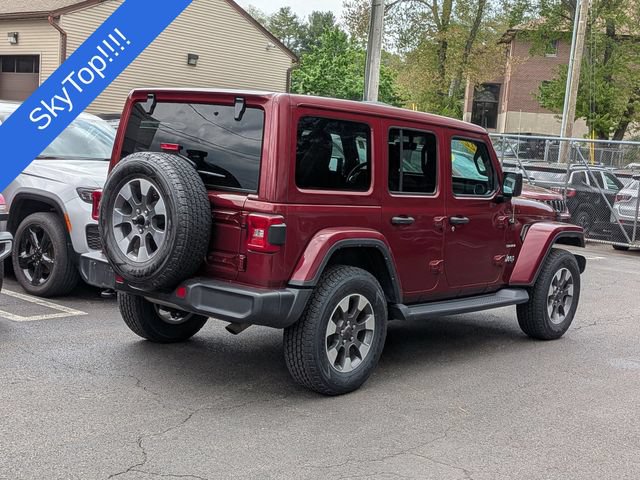 Certified 2022 Jeep Wrangler Unlimited Sahara w/ LED Lighting Group AWD/4WD image 3