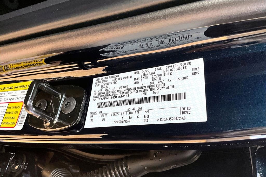 Used 2025 Ford F150 Tremor w/ Equipment Group 402A High image 25