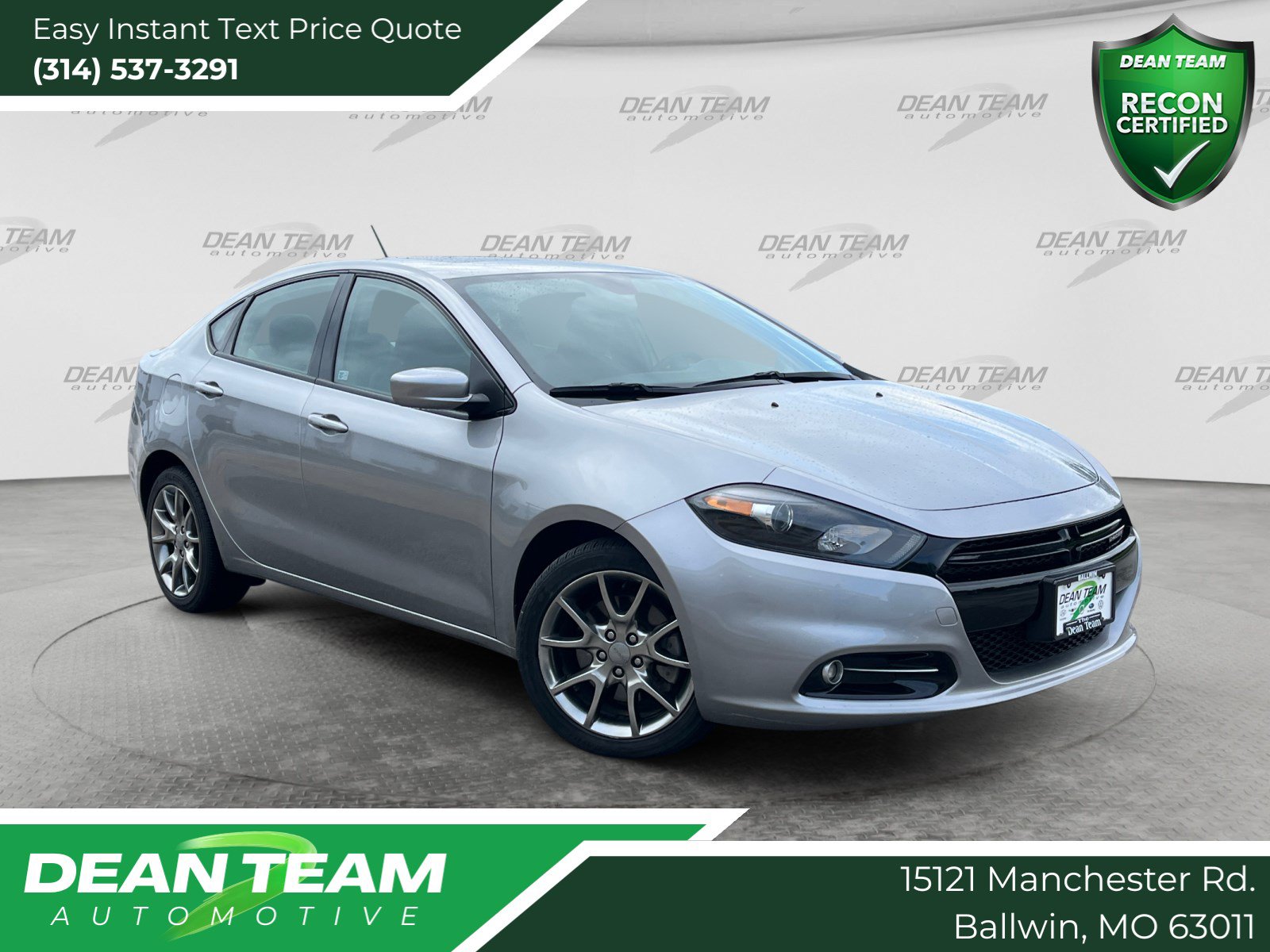 Used 2015 Dodge Dart SXT w/ Sun/Sound Group