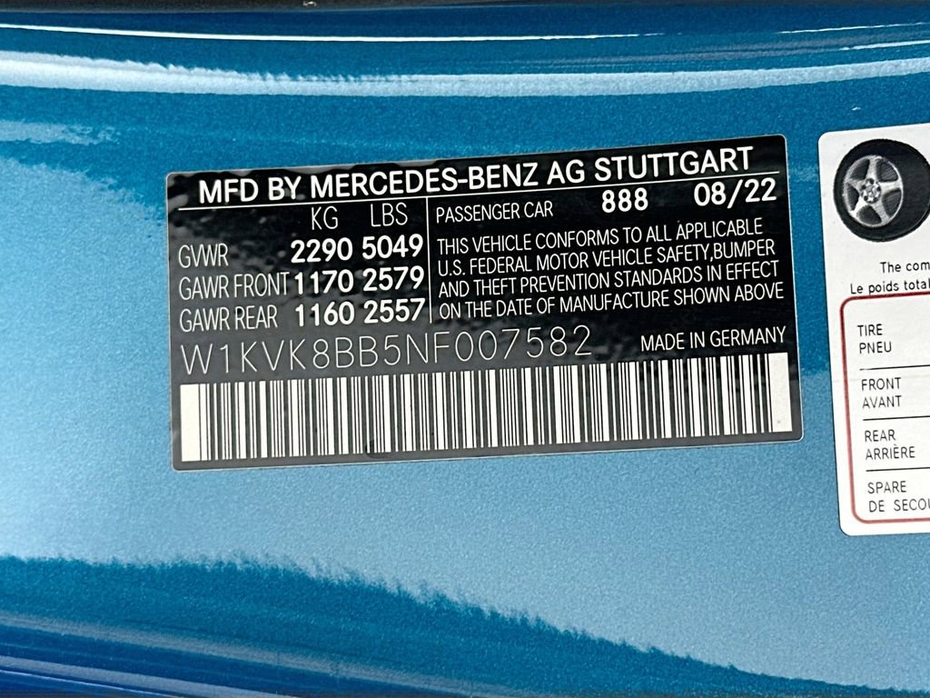 Certified 2022 Mercedes-Benz SL 63 AMG 4MATIC image 31