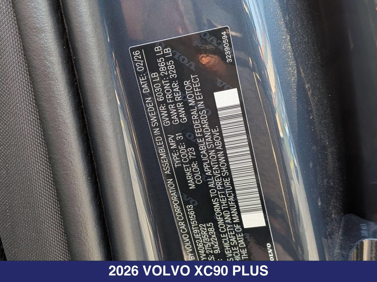 New 2026 Volvo XC90 B6 Plus w/ Protection Package Premier AWD/4WD image 31