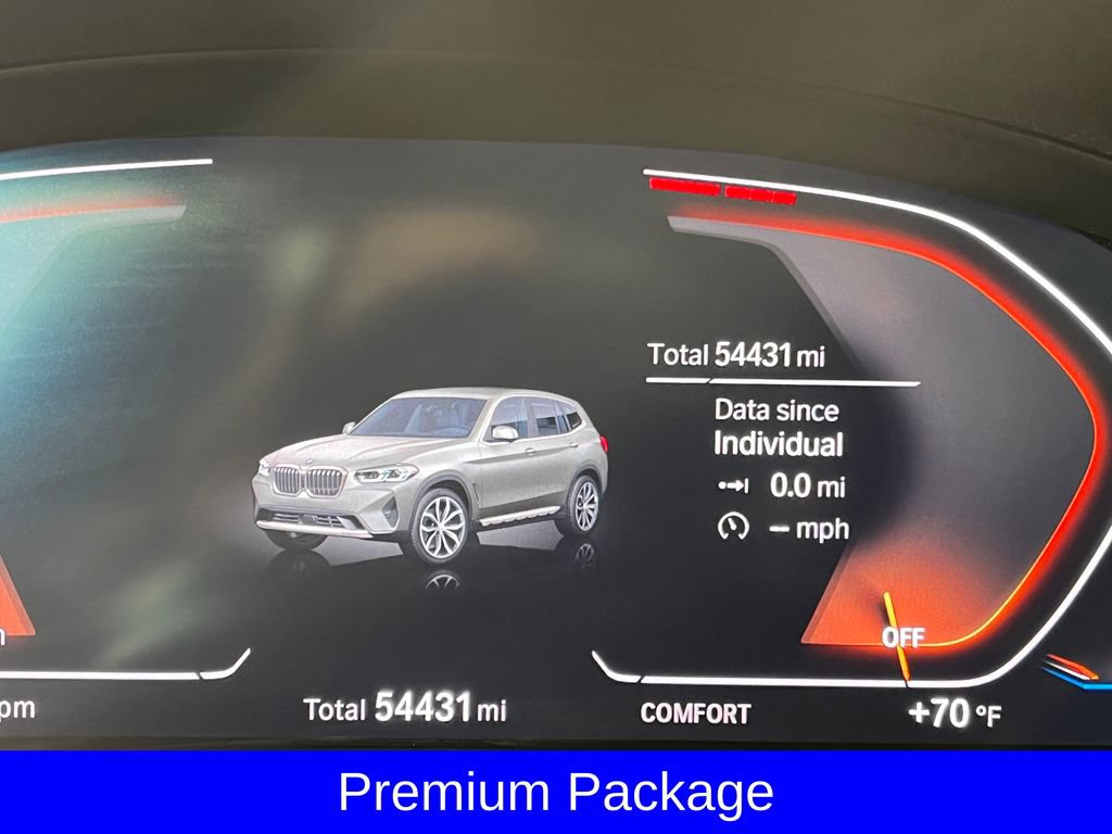 Used 2023 BMW X3 xDrive30i w/ Premium Package AWD/4WD image 2
