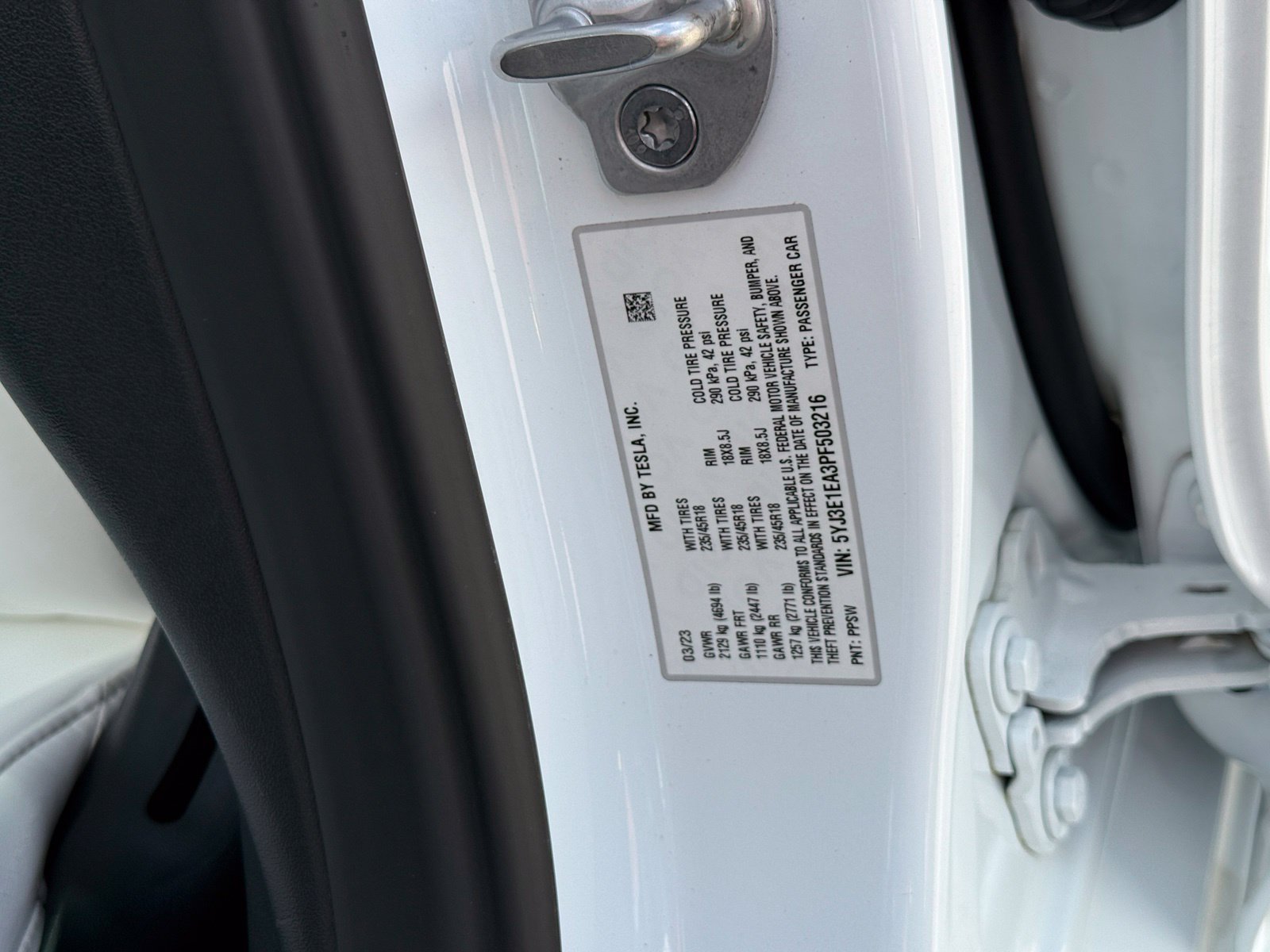 Used 2023 Tesla Model 3 Standard Range RWD image 28