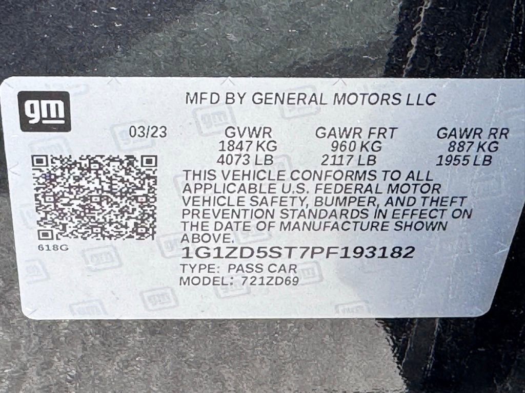 Used 2023 Chevrolet Malibu LT w/ Driver Confidence Package FWD image 38