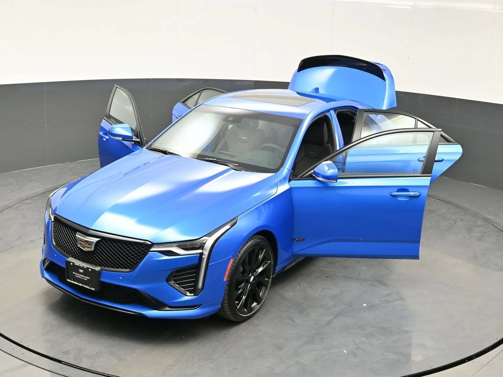 New 2025 Cadillac CT4 V w/ LPO, ONYX Package AWD/4WD image 35
