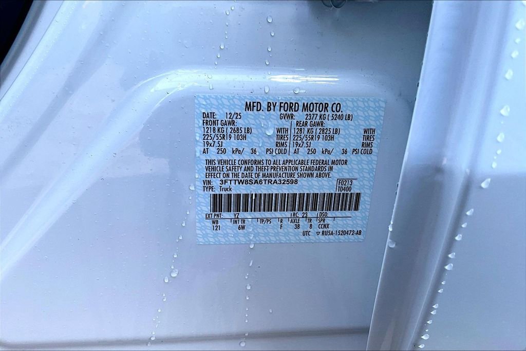 New 2026 Ford Maverick Lariat w/ Black Appearance Package image 13