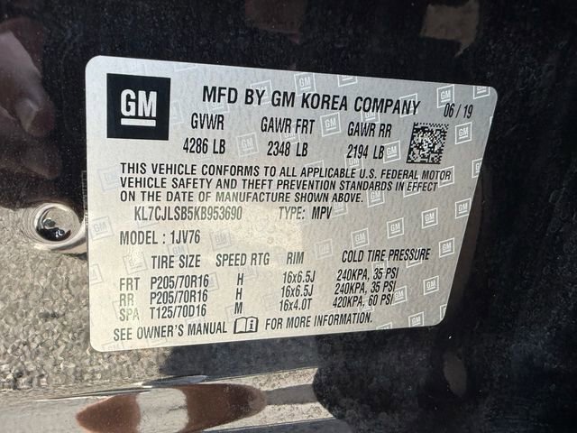 Used 2019 Chevrolet Trax LT w/ LT Convenience Package image 20