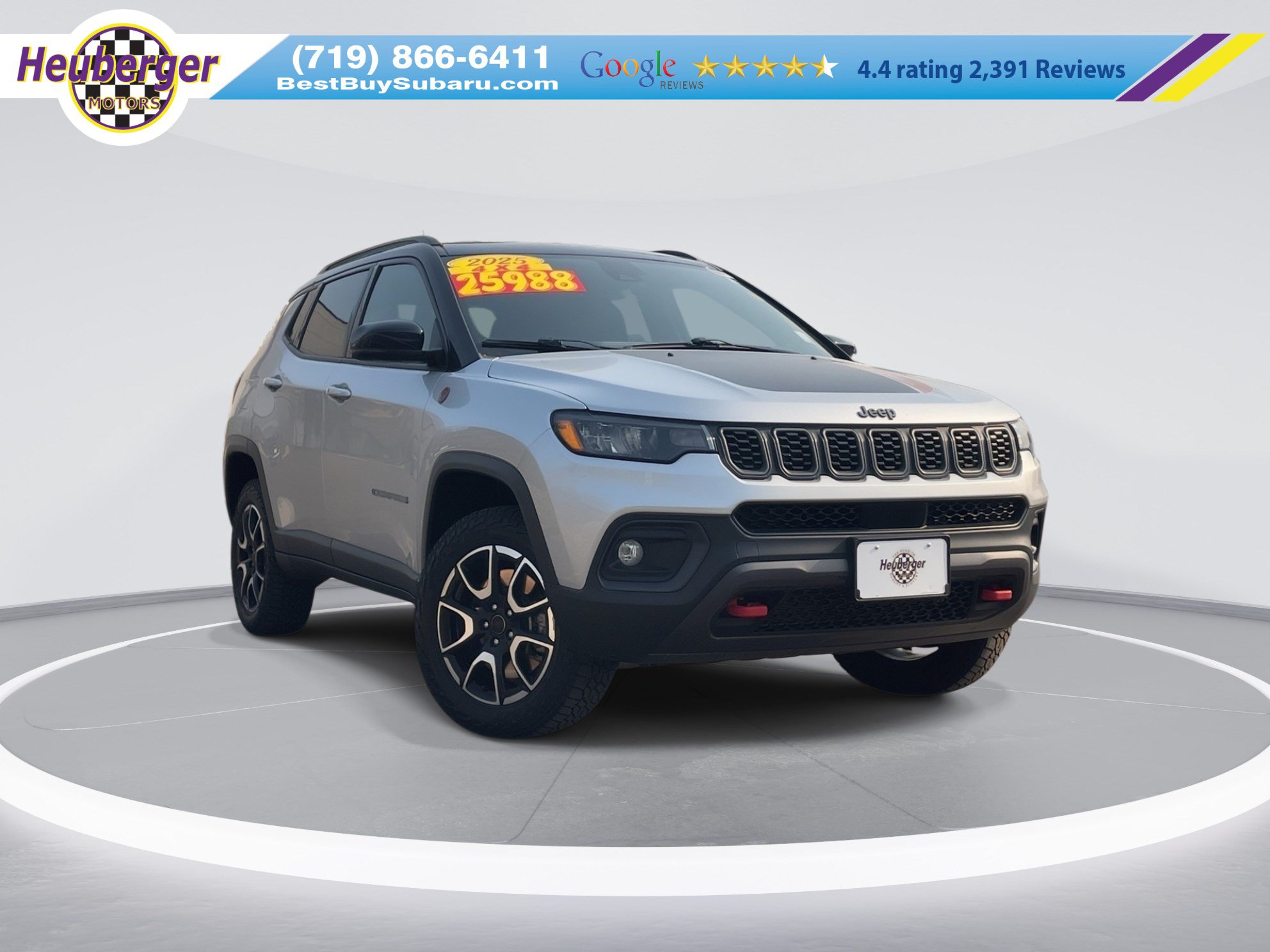 Used 2025 Jeep Compass Trailhawk AWD/4WD video 1