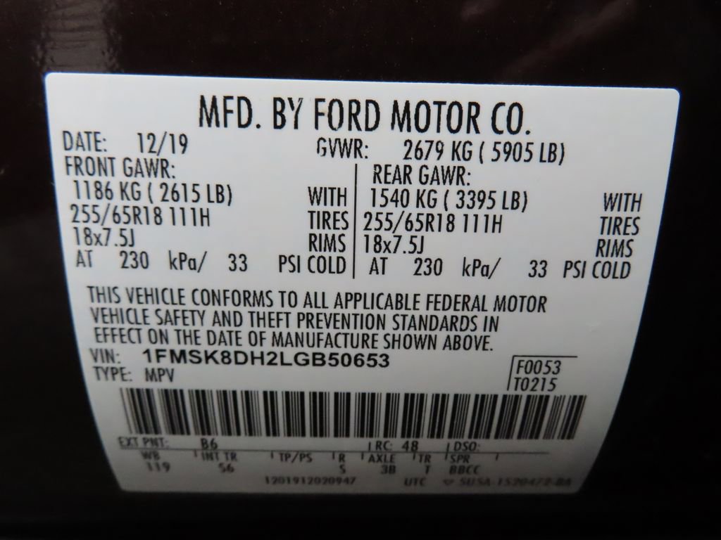 Used 2020 Ford Explorer XLT w/ Equipment Group 202A image 66