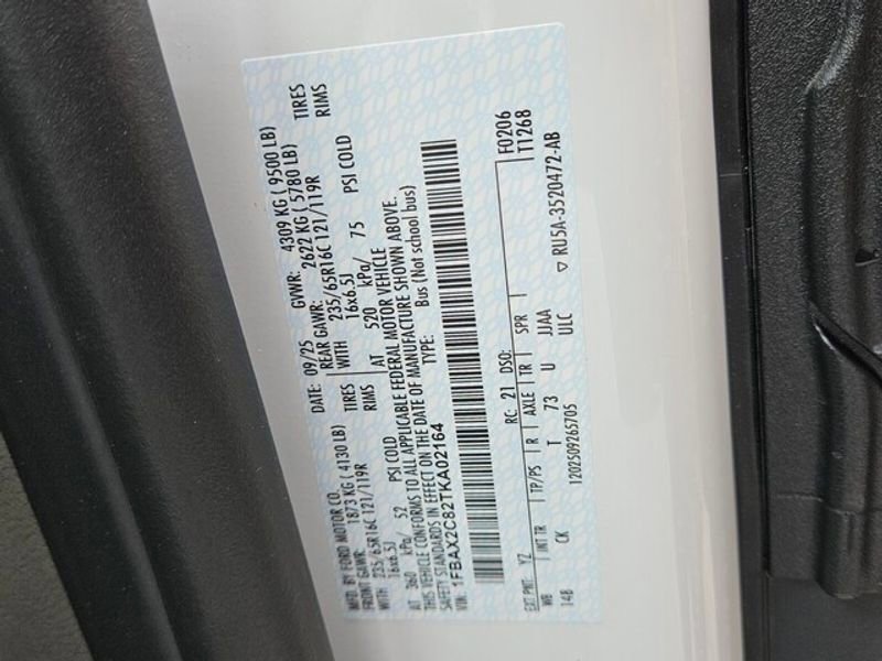 New 2026 Ford Transit 350 XLT image 19