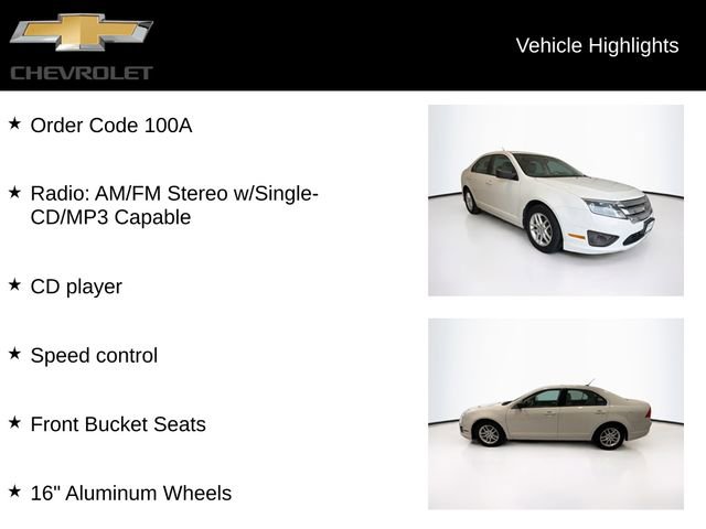 Used 2012 Ford Fusion S FWD image 5