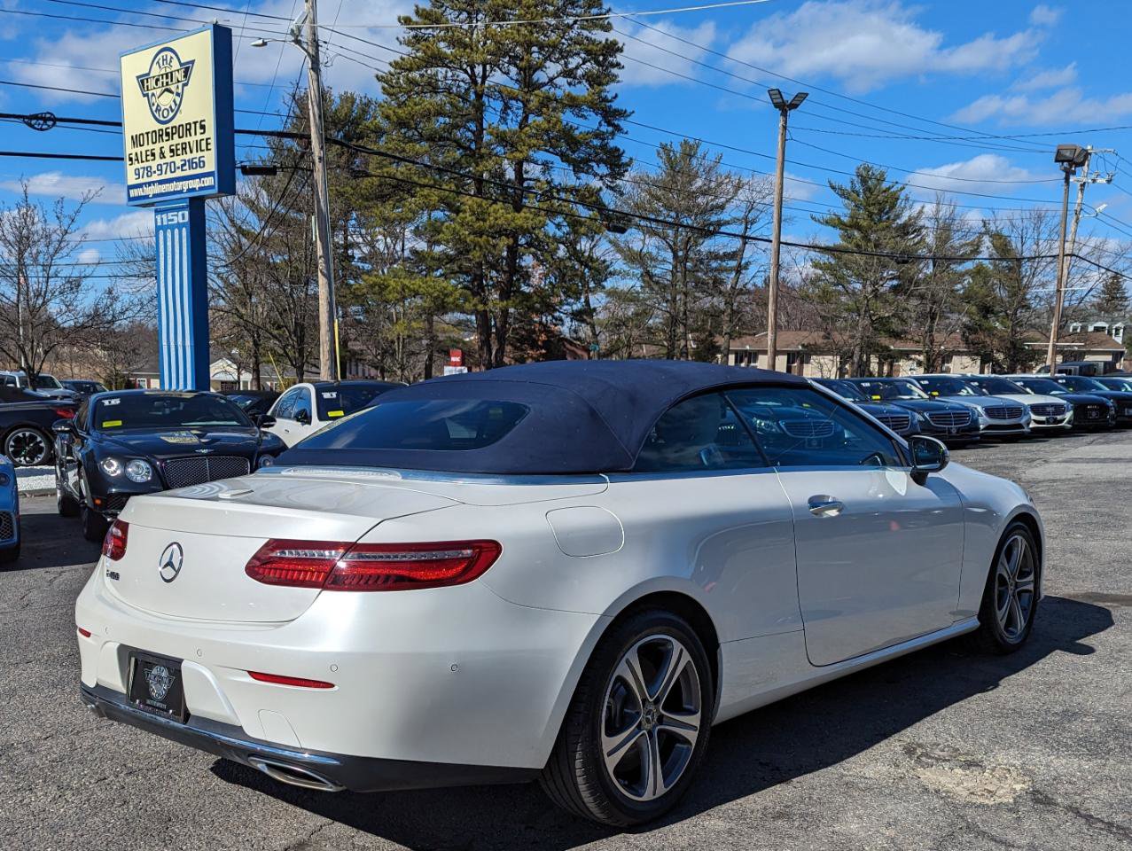 Used 2018 Mercedes-Benz E 400 Cabriolet w/ Premium 2 Package (Q02) image 7