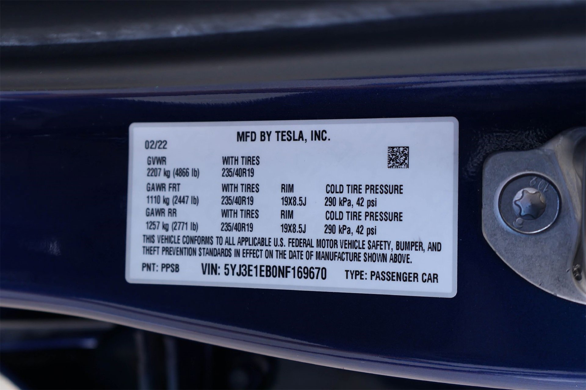 Used 2022 Tesla Model 3 Long Range image 21