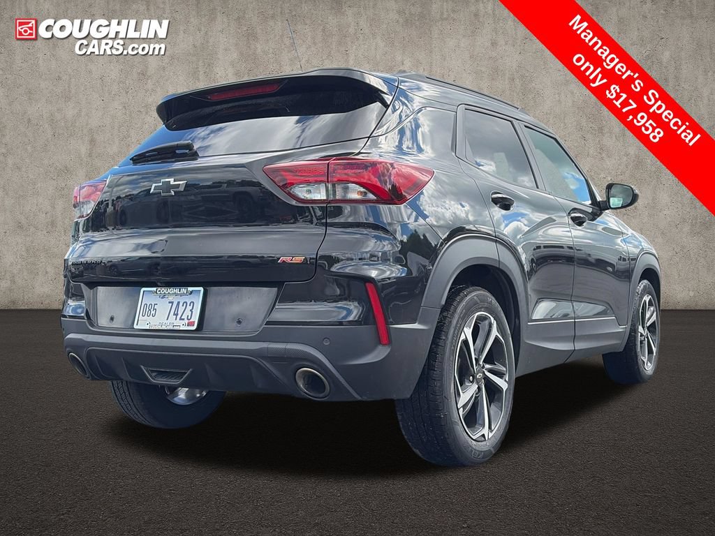 Used 2022 Chevrolet TrailBlazer RS w/ Sun and Liftgate Package FWD image 10