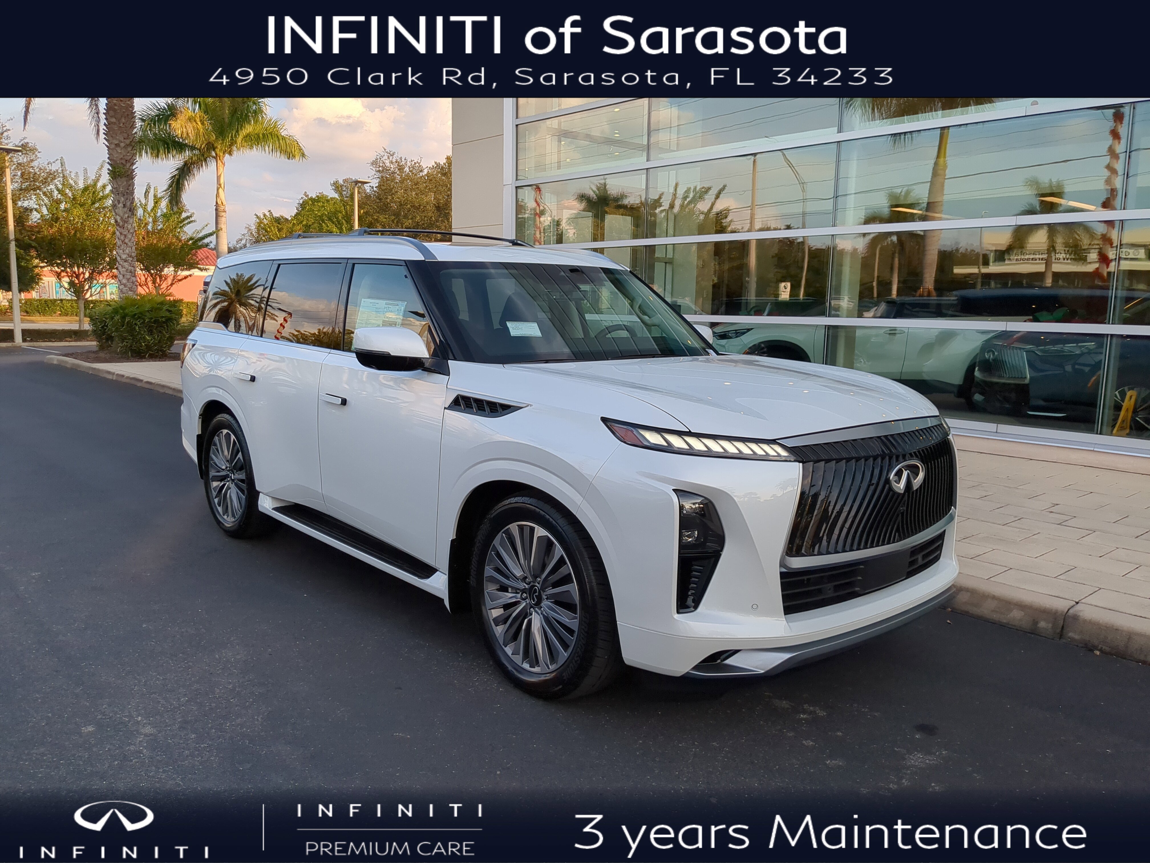 New 2026 INFINITI QX80 Luxe w/ Exterior Package