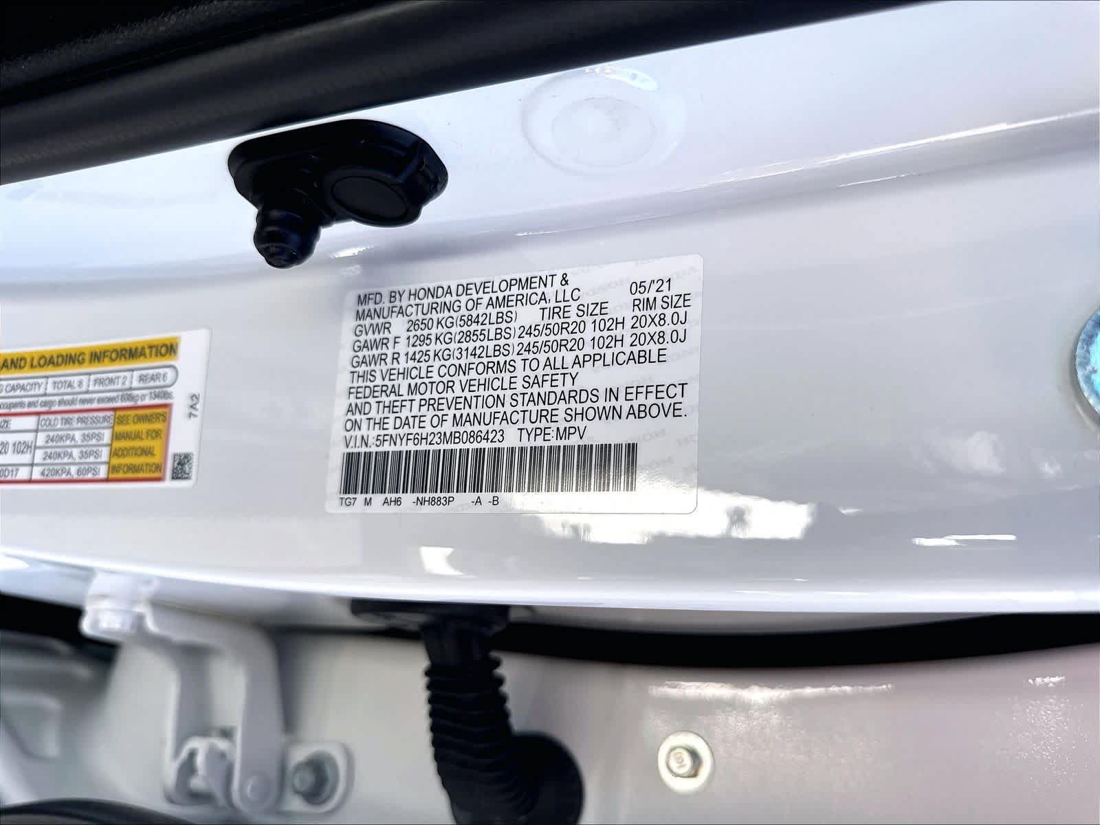 Used 2021 Honda Pilot Special Edition image 36