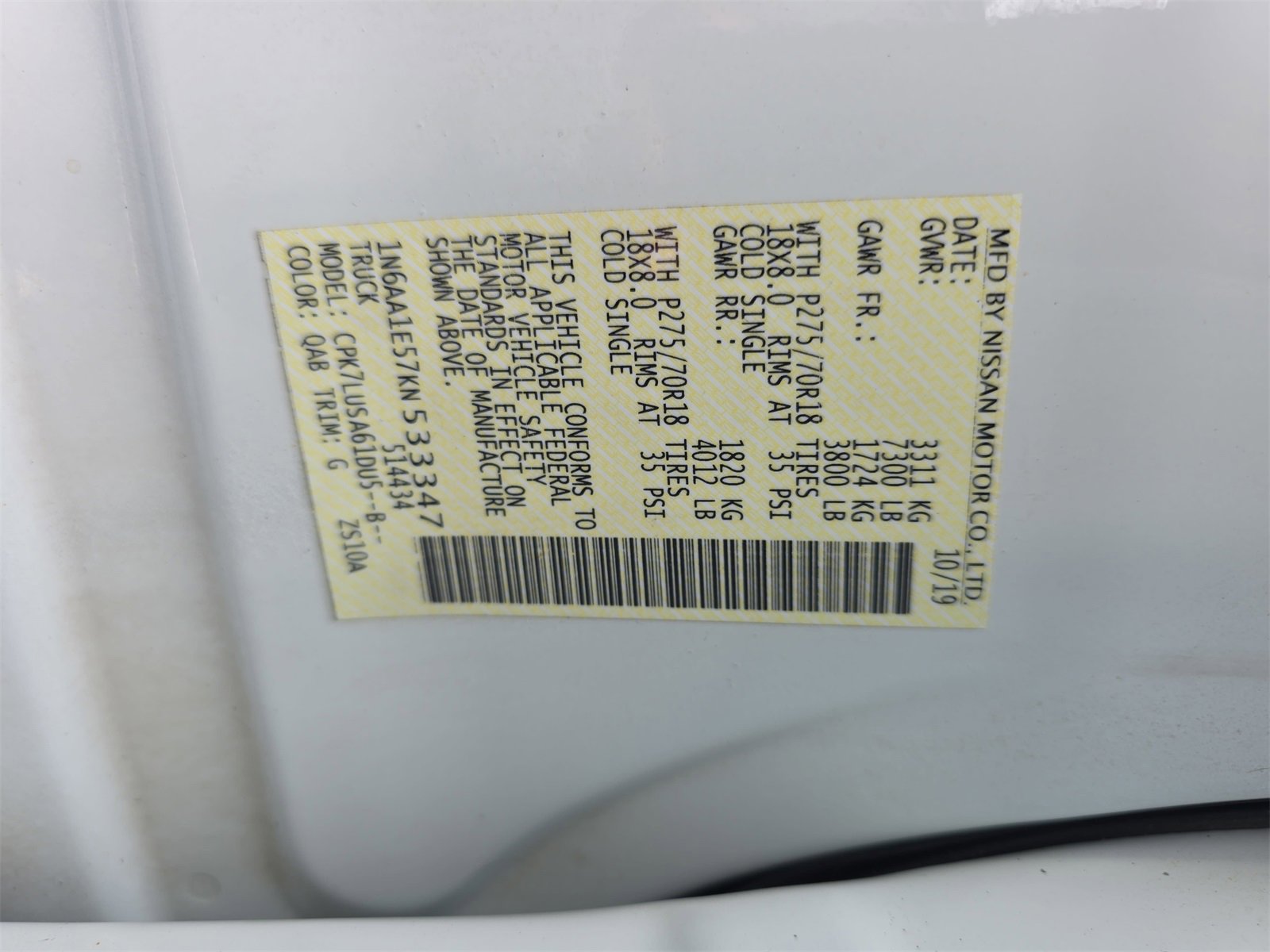 Used 2019 Nissan Titan PRO-4X image 33