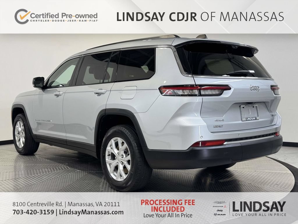 Certified 2023 Jeep Grand Cherokee L Limited w/ Luxury Tech Group II AWD/4WD image 7