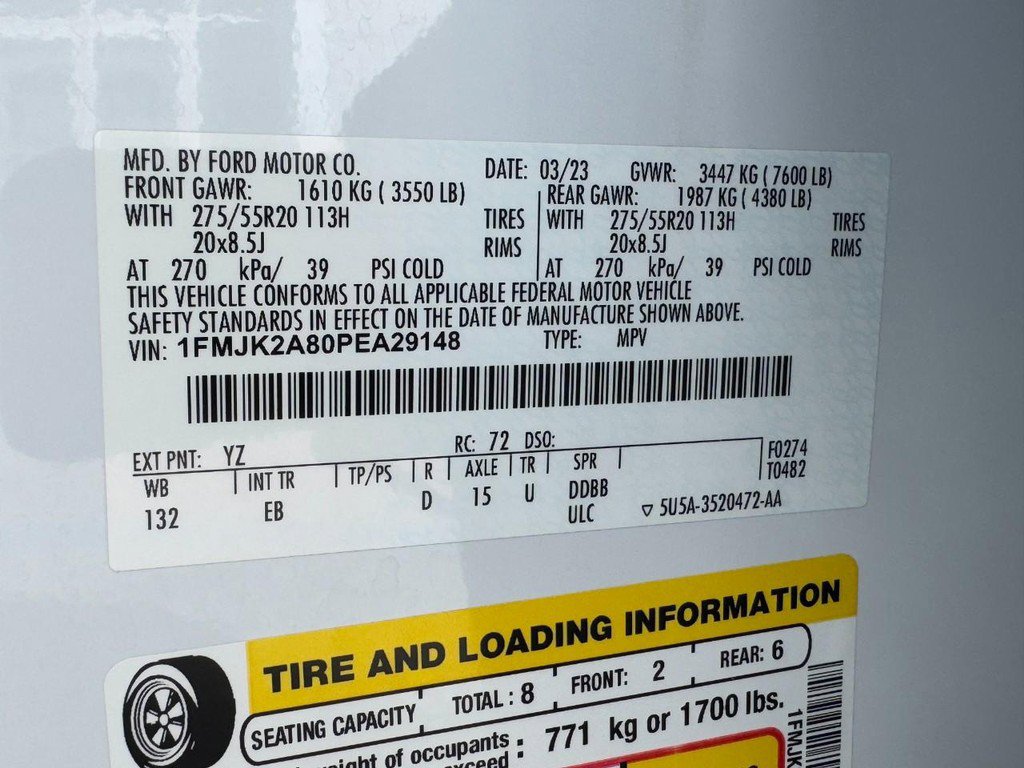 Used 2023 Ford Expedition Max Limited AWD/4WD image 30