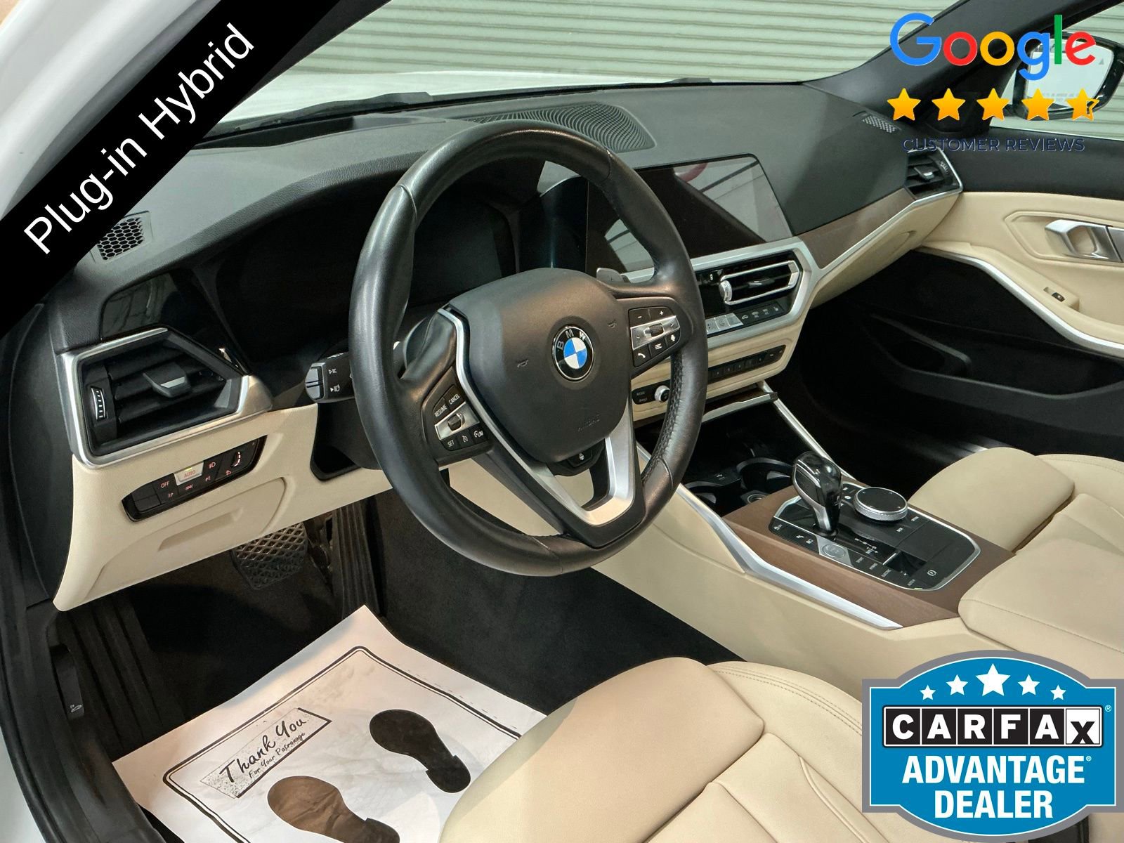 Used 2021 BMW 330e w/ Premium Package RWD image 9