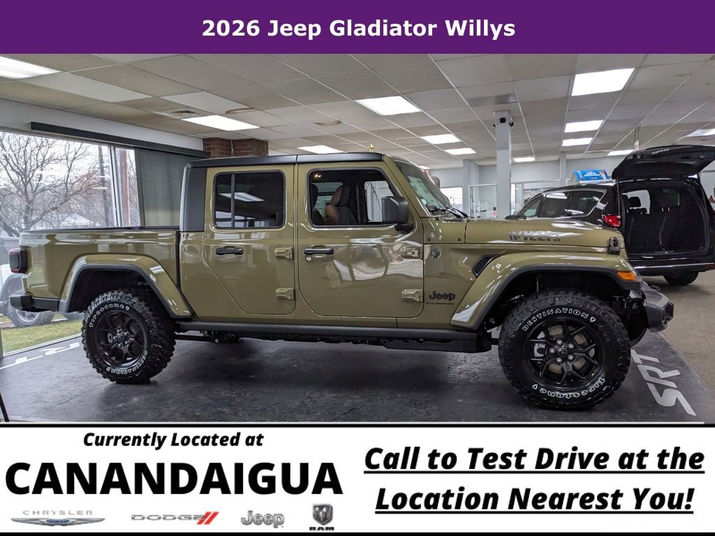 New 2026 Jeep Gladiator Willys image 2