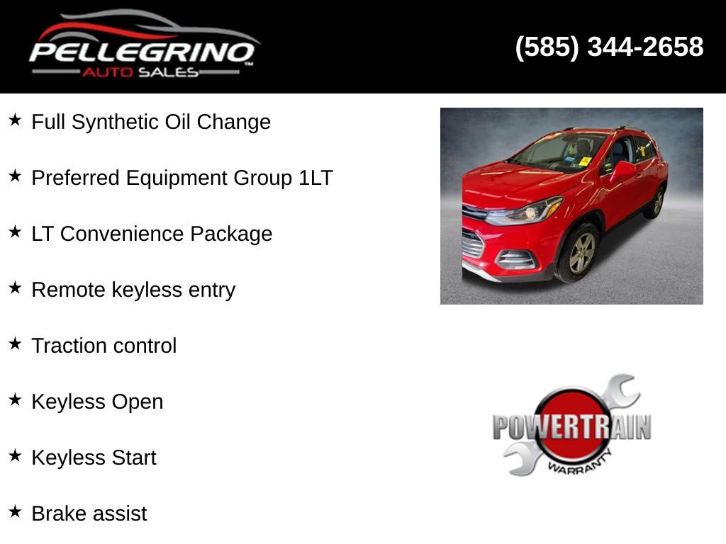 Used 2020 Chevrolet Trax LT w/ LT Convenience Package image 2