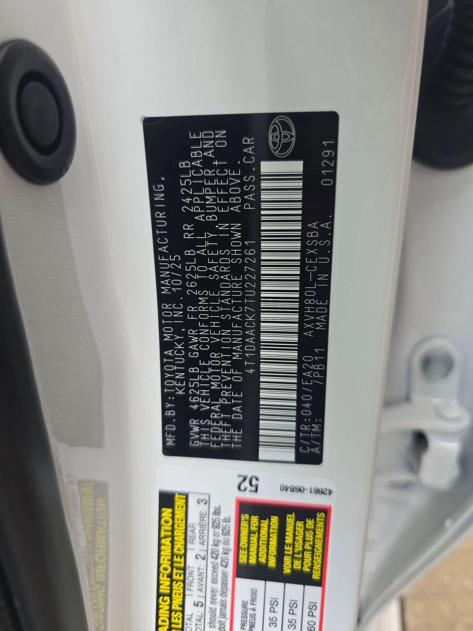 Used 2026 Toyota Camry SE w/ Convenience Package FWD image 19