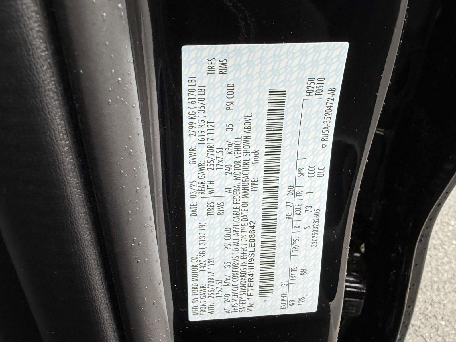 New 2025 Ford Ranger XLT w/ FX4 Off-Road Package image 20