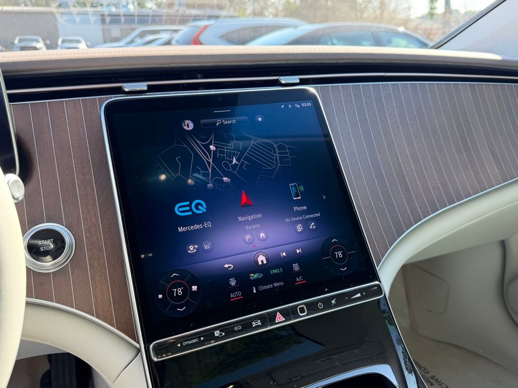 Used 2022 Mercedes-Benz EQS 450+ Sedan w/ AMG Line Exterior image 19